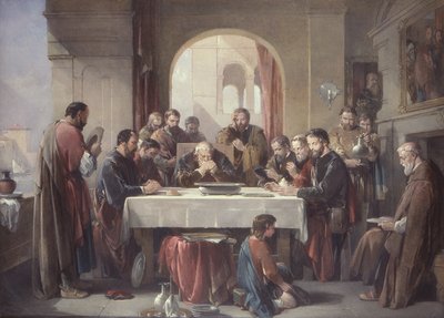 Nåde i Refektoriet af George Cattermole