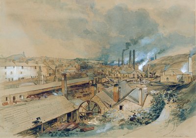 Dowlais Ironworks af George Childs