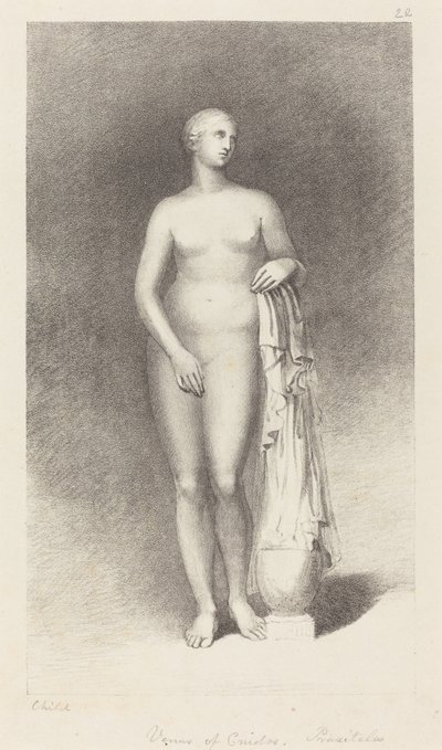Venus fra Cnidos, af Praxiteles af George Childs after John Flaxman