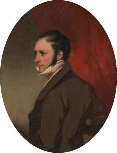 En mand kaldet W. C. Hunter af George Chinnery