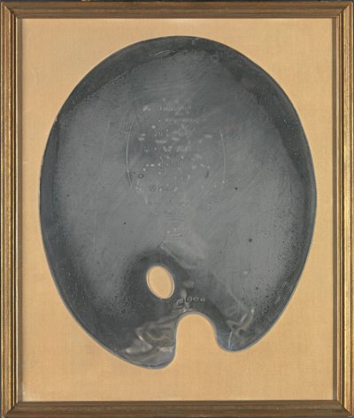 George III Irisches Silber: George Chinnery Palette, präsentiert dem Künstler von den Künstlern von Dublin, 27. Juli 1801 af George Chinnery
