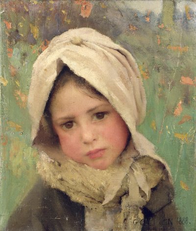 Et lille barn af George Clausen