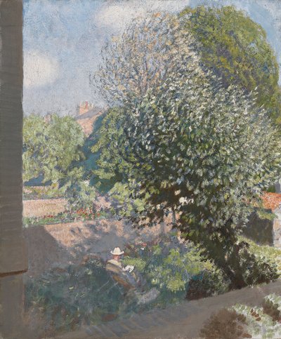 Et skyggefuldt hjørne af George Clausen