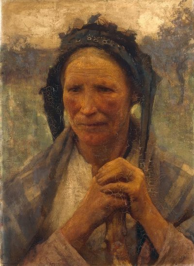 En kvinde fra markerne af George Clausen