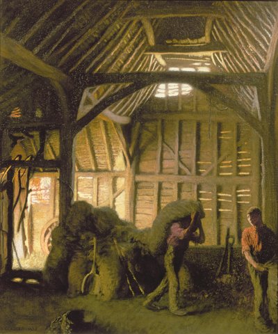 En gammel lade af George Clausen