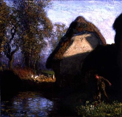 På Bagsiden af Laden af George Clausen
