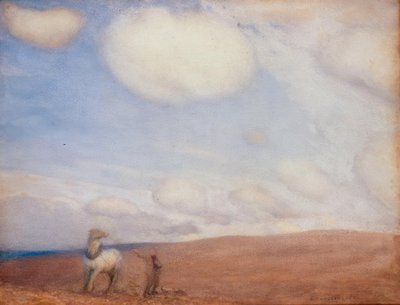 Pløjning på Downs af George Clausen