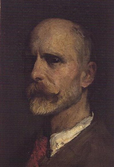 Selvportræt af George Clausen