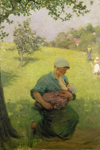 Forår af George Clausen