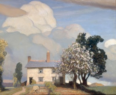 Den lille hytte af George Clausen