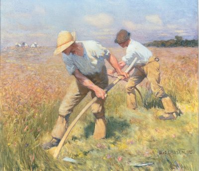 Plæneklipperne af George Clausen