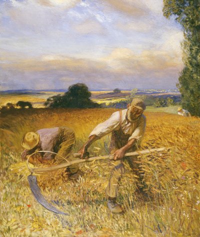 Den gamle mejer af George Clausen