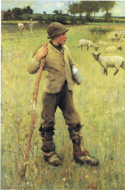 Hyrde-drengen af George Clausen