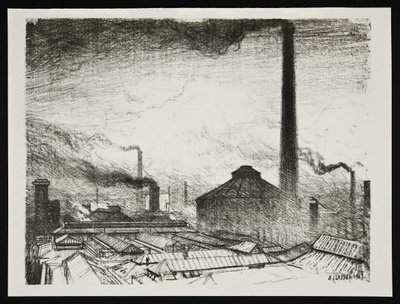 Hvor våbnene bliver lavet af George Clausen