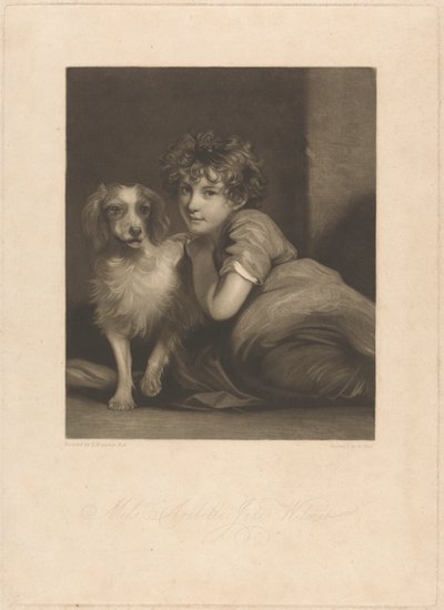 Frøken Arabella Jane Wilmot af George Clint