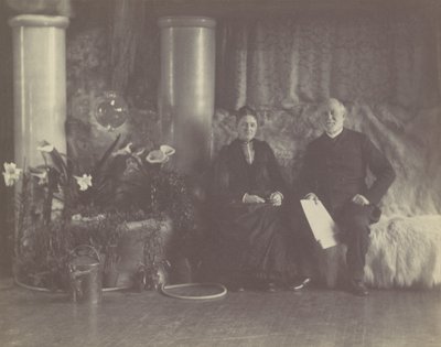 Mr. og Mrs. Charles L. Tiffany i Louis C. Tiffany