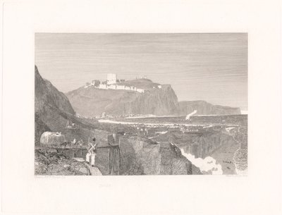 Dover fra Shakespeares Cliff af George Cooke
