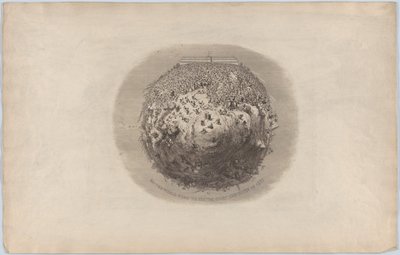 Hele verden skal se den store udstilling fra 1851 af George Cruikshank