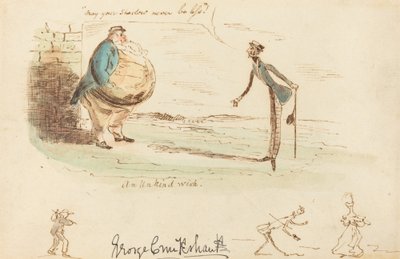 Et uvenligt ønske af George Cruikshank