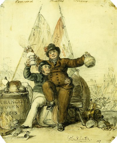 Concord laver server, af George Cruikshank
