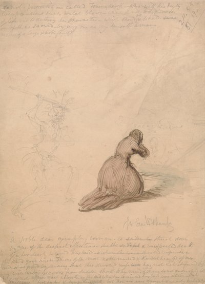 hengiven Hustru af George Cruikshank