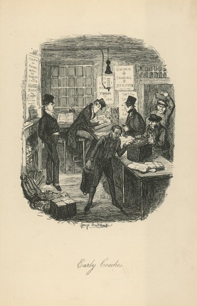 Tidlige trænere af George Cruikshank