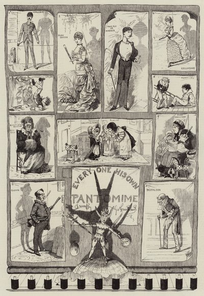 Hver sin egen pantomime af George Cruikshank