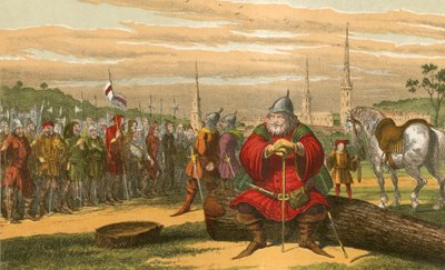 Falstaff af George Cruikshank