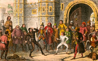 Henrik IV, del II af George Cruikshank