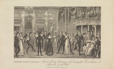 Det højeste liv i London... af George Cruikshank