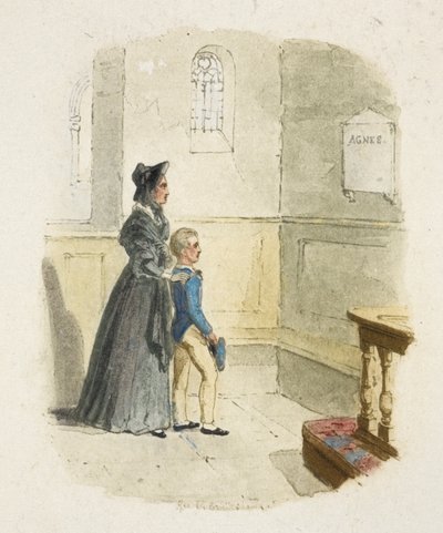 Illustration til "Oliver Twist" af George Cruikshank