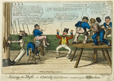 Snøring med stil af George Cruikshank