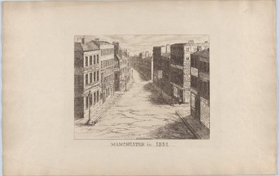 Manchester, i 1851, 1851., 1851. af George Cruikshank