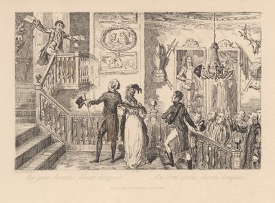 Mine gode venner, „favete linguis“ af George Cruikshank