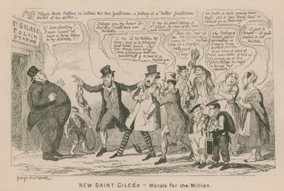 Ny Saint Giles af George Cruikshank