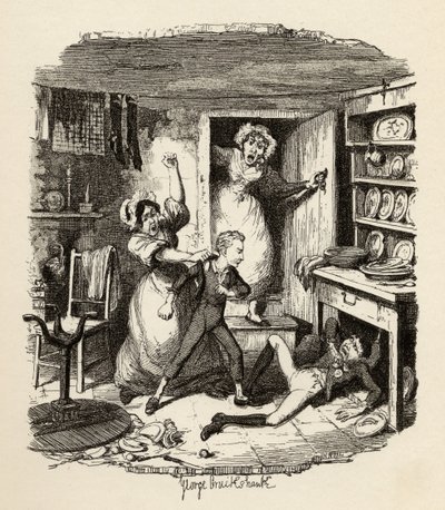 Oliver henter en ånd fra 
