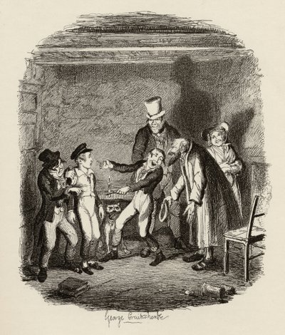 Olivers reception af Fagin and the boys, fra 