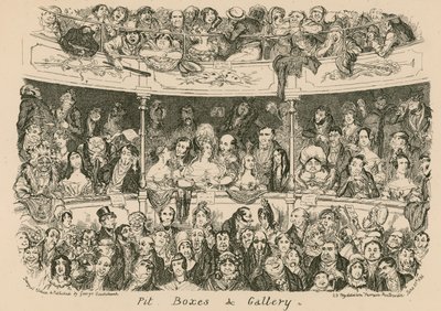 Grube, kasser og galleri af George Cruikshank
