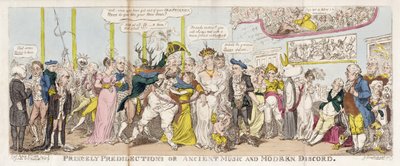 Princely Predilections eller oldgammel musik og moderne splid af George Cruikshank