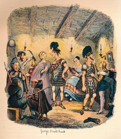 Private teatre, c1900 af George Cruikshank