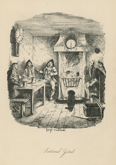 Scotland Yard af George Cruikshank af George Cruikshank
