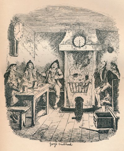 Scotland Yard, c1900. af George Cruikshank