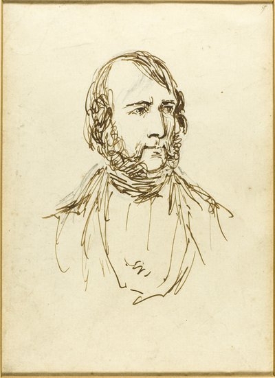 Selvportræt af George Cruikshank
