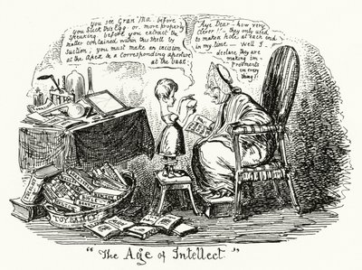 Intellektets tidsalder (gravering) af George Cruikshank