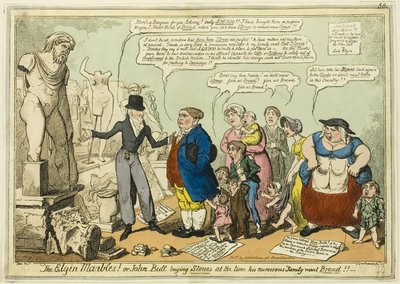 Elgin-kuglerne! af George Cruikshank