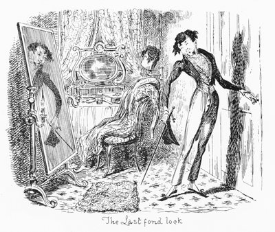The Last Love Look (gravering) af George Cruikshank