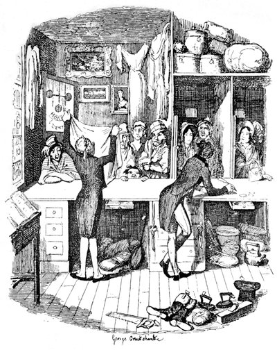 Pantelånerbutikken, c1900 af George Cruikshank