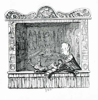 Lægen med hr. Punch af George Cruikshank
