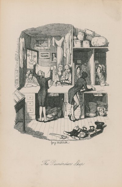 Pantelånerens butik af George Cruikshank