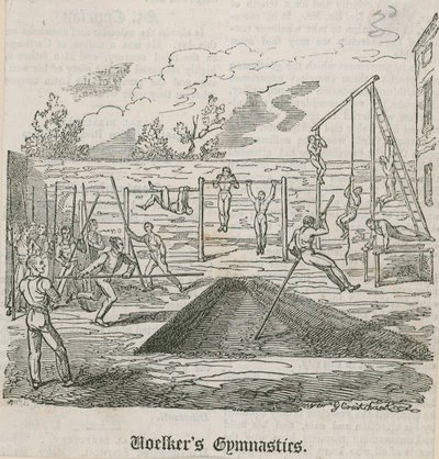 Woelkers Gymnastik af George Cruikshank